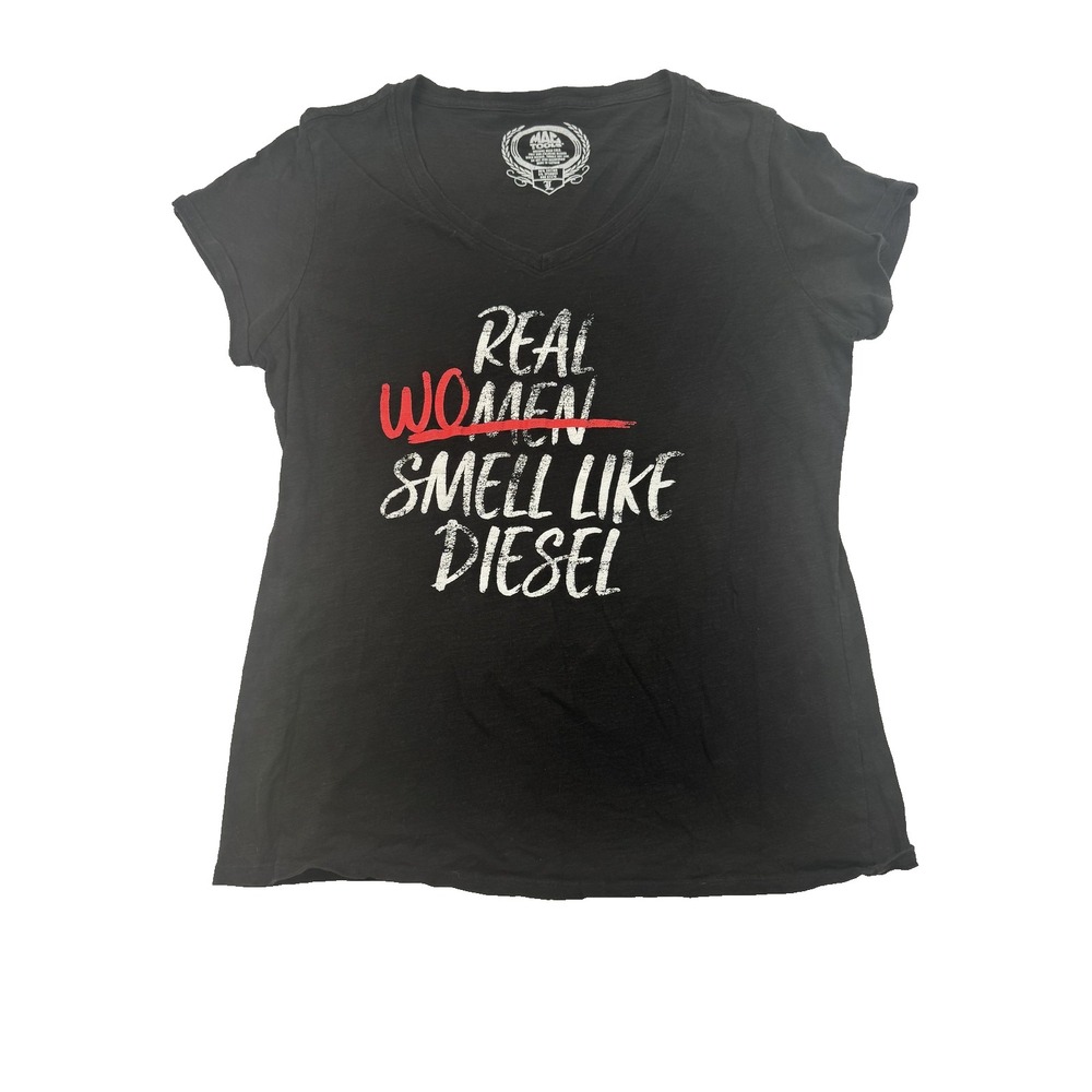 Mac Tools Shirt Womens Large Black Mechanic Tee